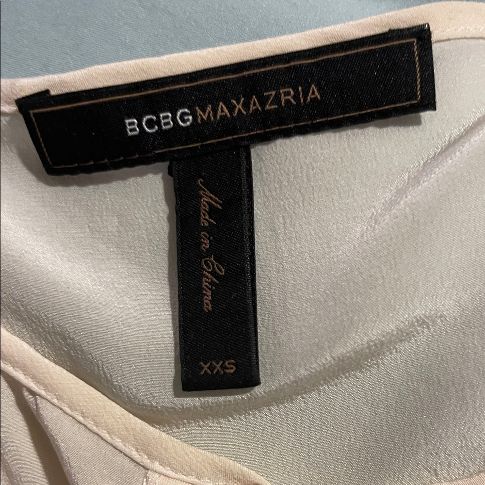BCBGMaxAzria Soft Beige Blouse